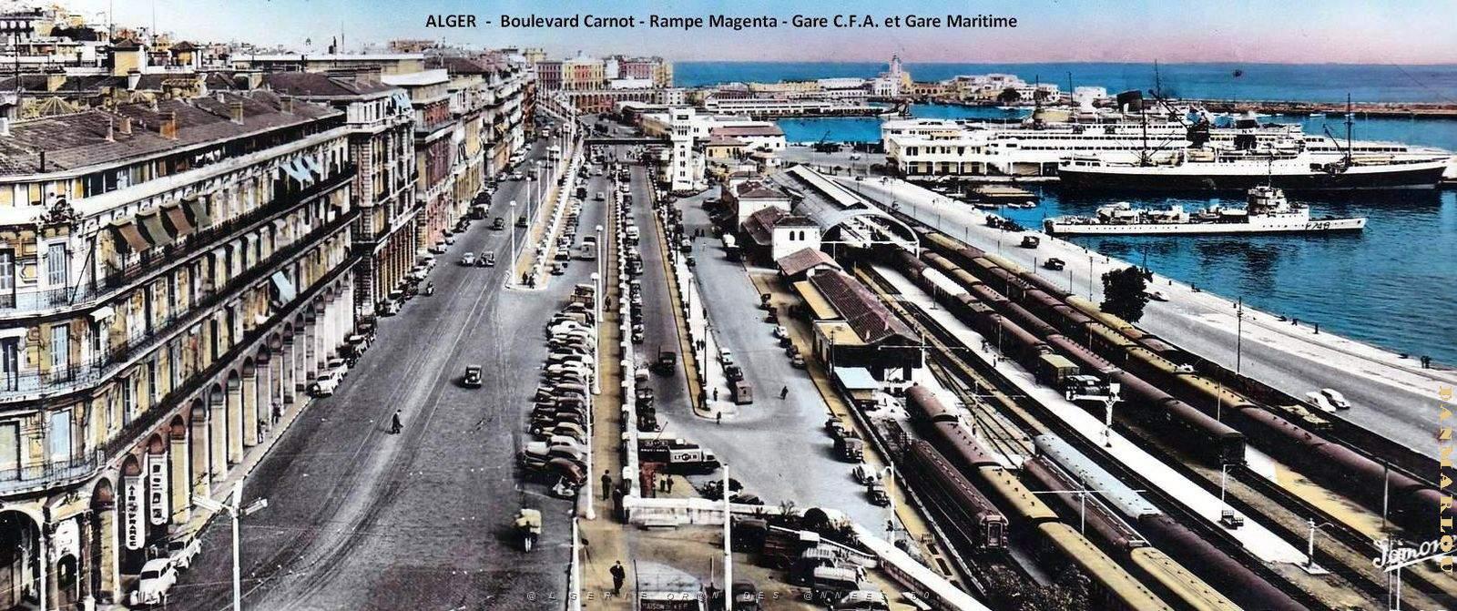 Alger - Boulevard Carnot - Rampe Magenta - Gare.jpg